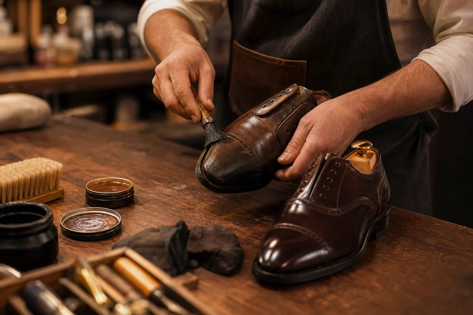 Reforma de sapatos sociais em Boa Vista